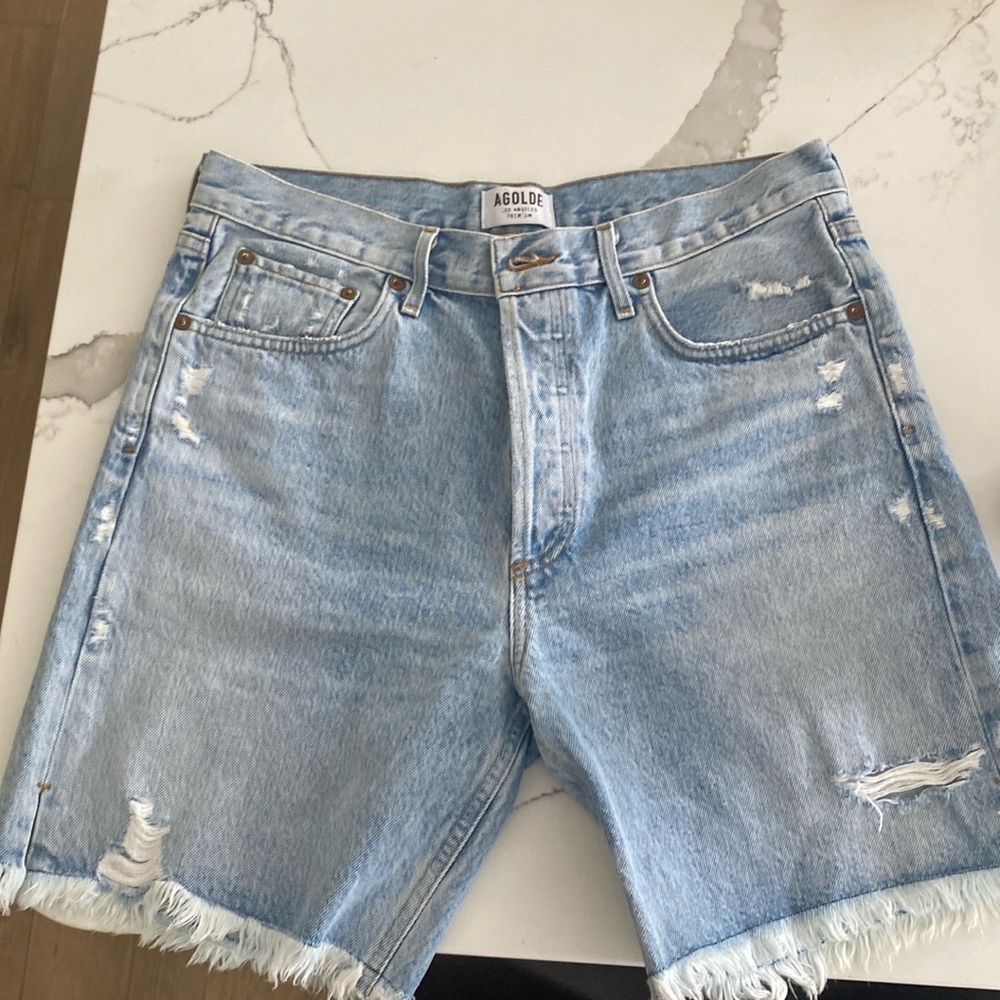 NWOT AGOLDE jean shorts sz.30